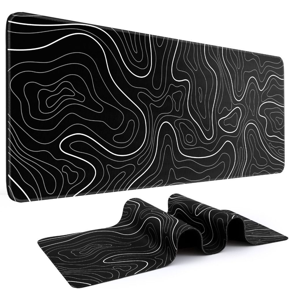 Gaming Keyboard And Mouse - Large Gaming Mouse Pad Anti-Slip Wear-Resistant