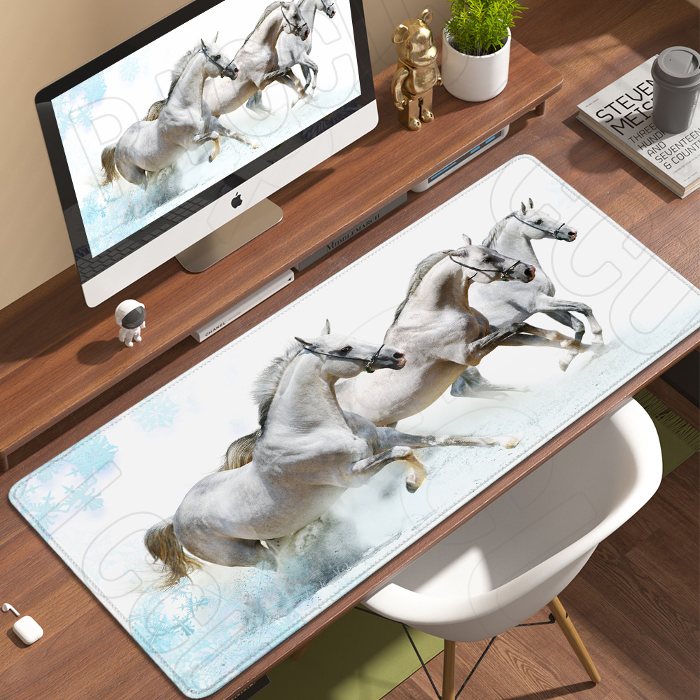 HD print Cool horse Art Design - đánh giá và giá Gaming Keyboard Typewriter