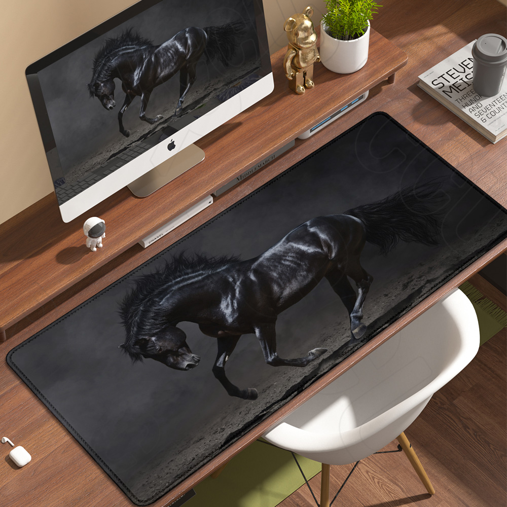 HD print Cool horse Art Design - đánh giá và giá Gaming Keyboard Typewriter