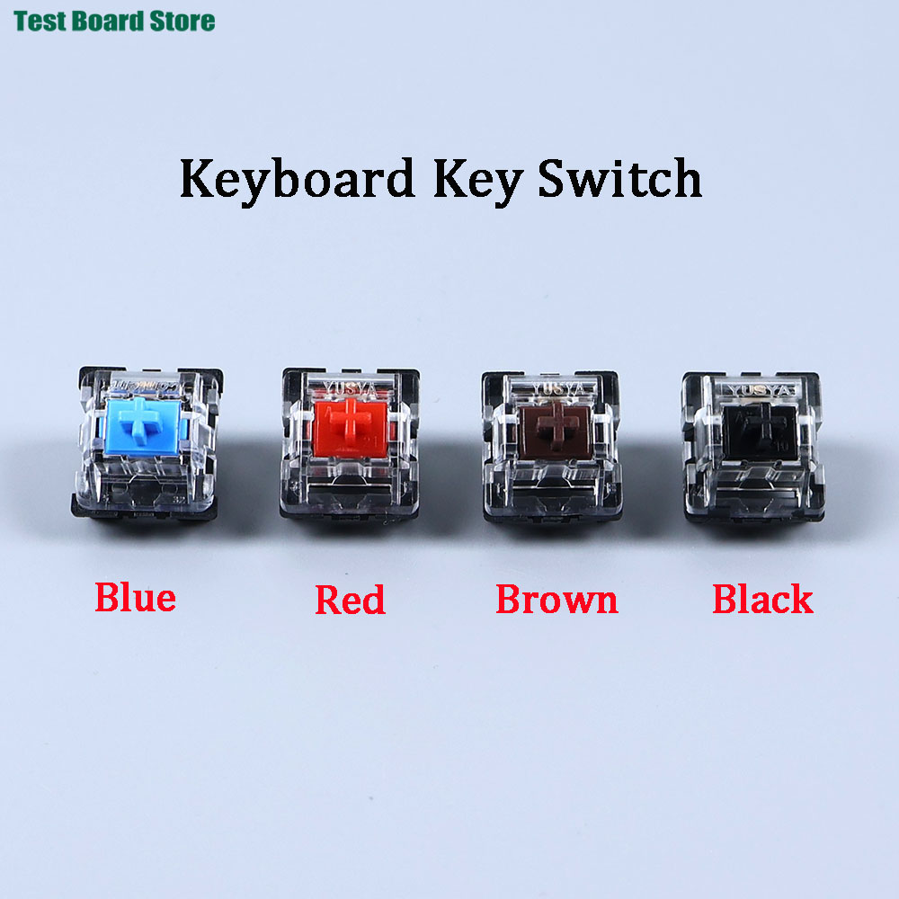 2Pin Clicky Linear Tactile Sil - đánh giá và giá Gaming Keyboard Blue Switches