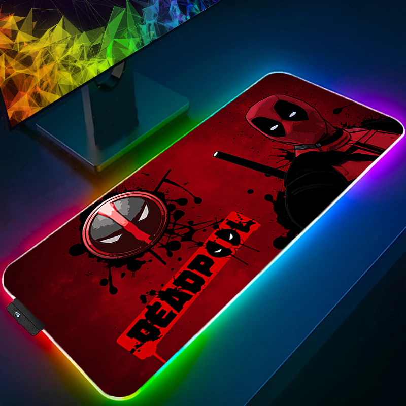 LED Mouse Pad Gaming Backlight - đánh giá và giá Gaming Keyboard Easy To Clean
