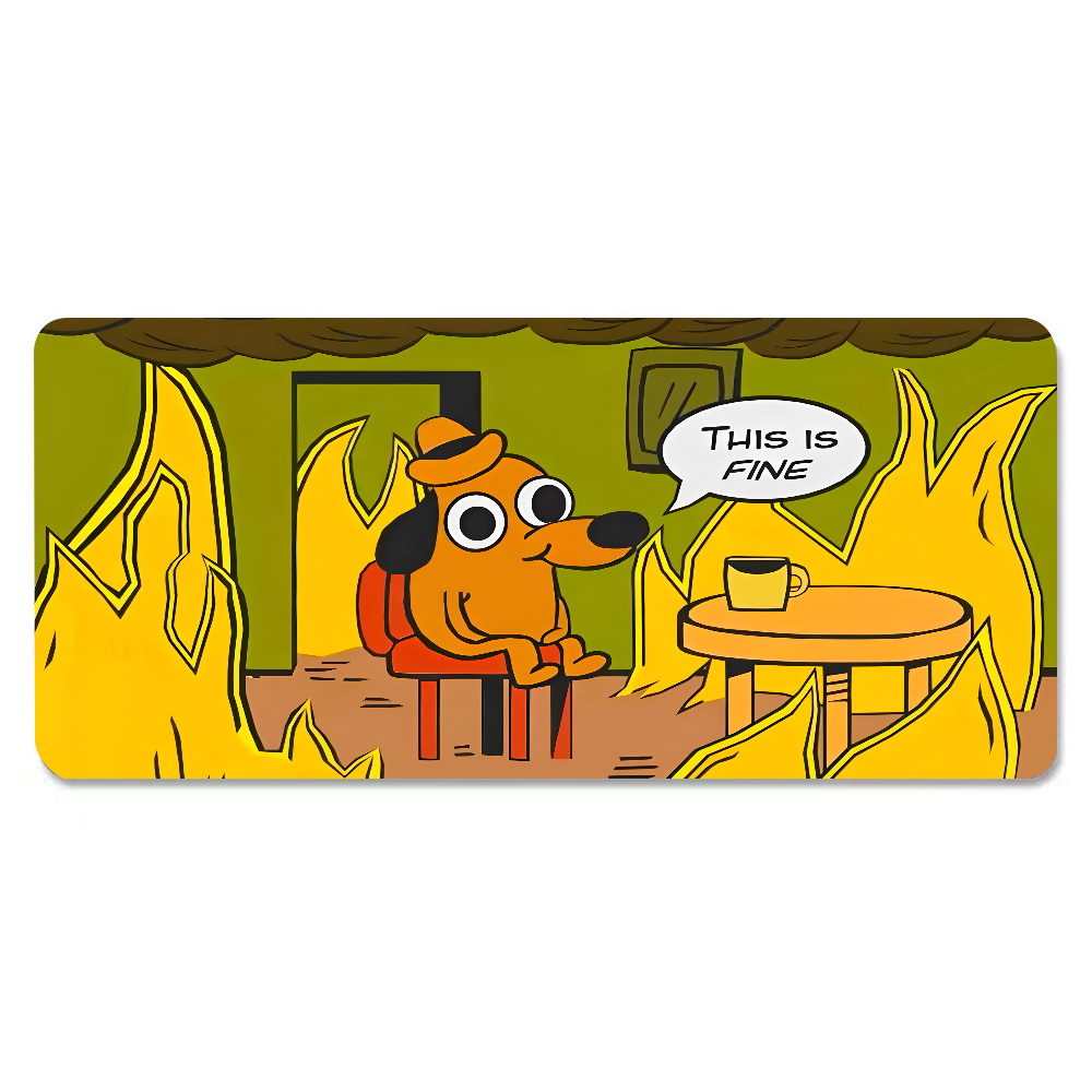 This Is Fine Dog Dachshund Mou - đánh giá và giá Gaming Keyboard And Mouse