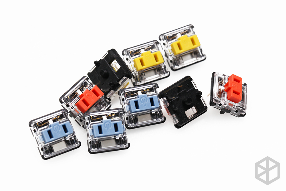 Kailh nét chước chuyển đổi nửa - đánh giá và giá Gaming Keyboard Blue Switches