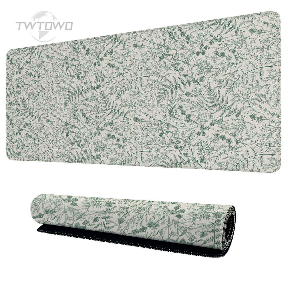 Mouse Pad Gaming Green Flower  - đánh giá và giá Gaming Keyboard Non Mechanical