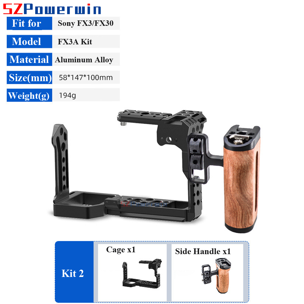 Powerwin For Sony FX3 FX30 Cam - đánh giá và giá Stabilizer Screw In